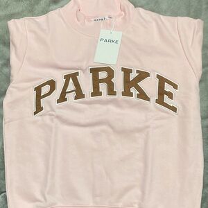 PARKE Pink Women’s Sleeveless Sweatshirt